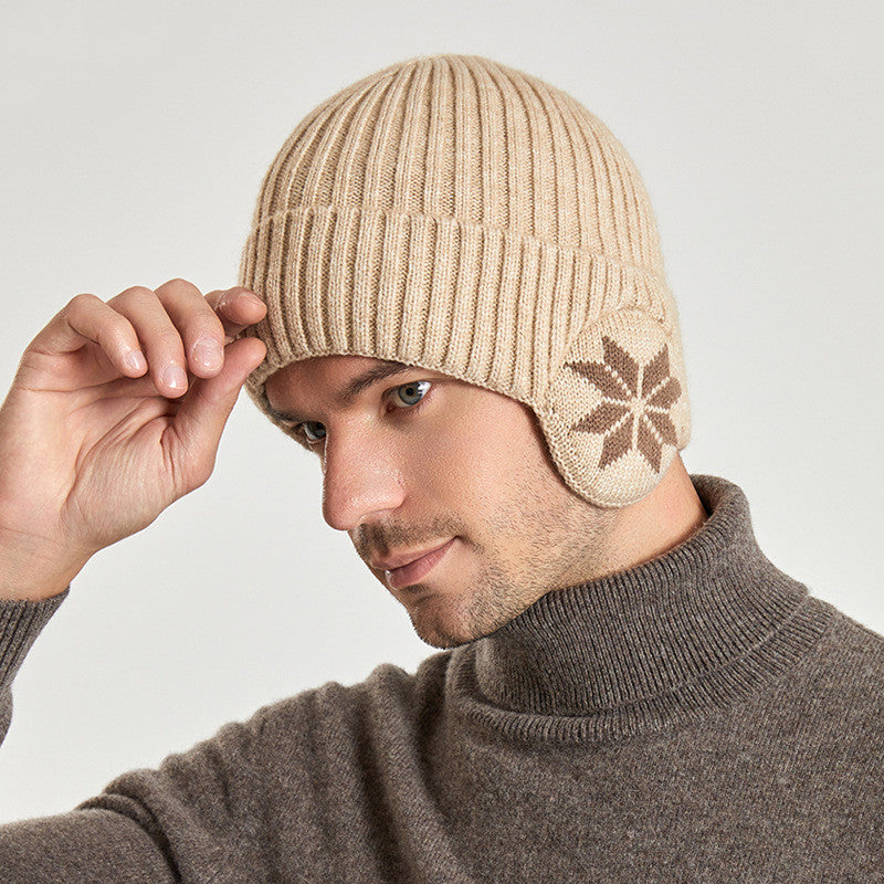 Fleece-Lined Knit Beanie