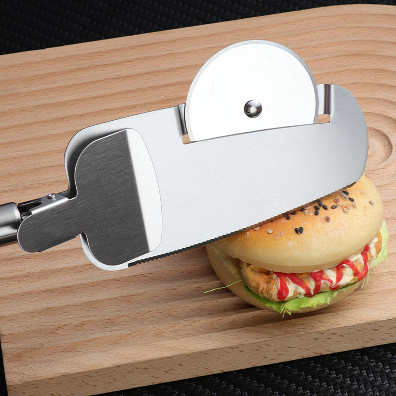 3-in-1 Stainless Pizza Cutter