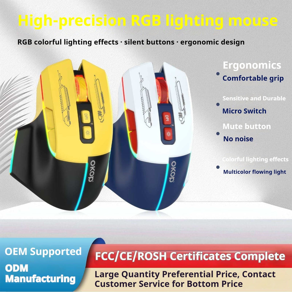 Ergonomic Wired Optical Mouse