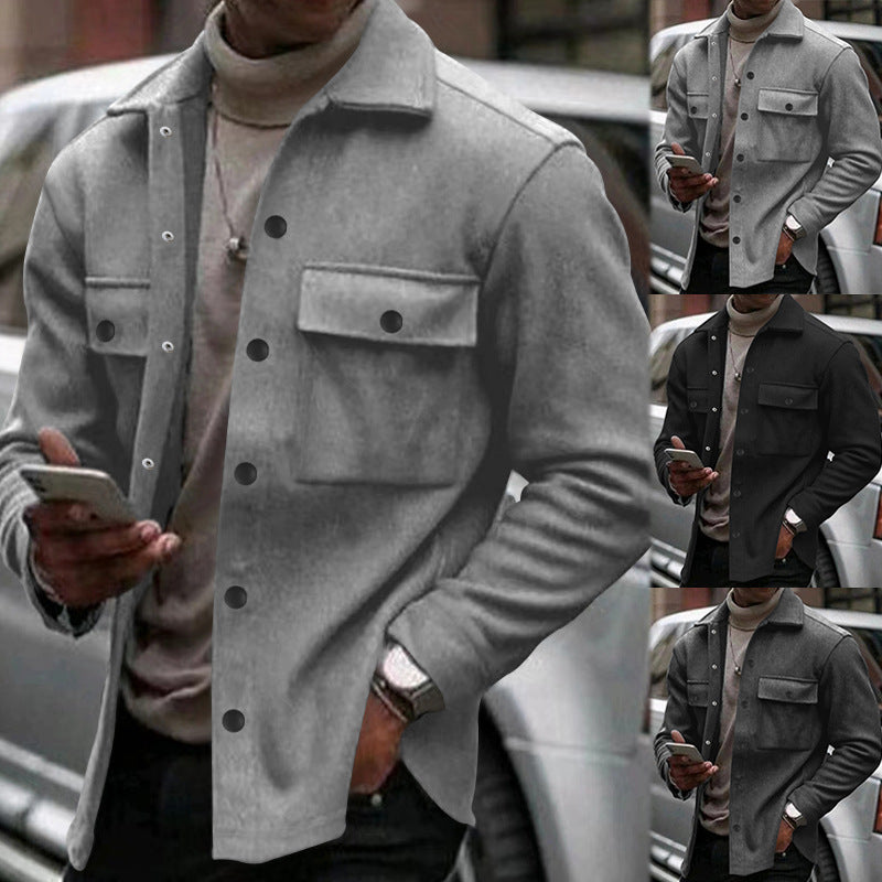 Men's Slim-Fit Casual Jacket