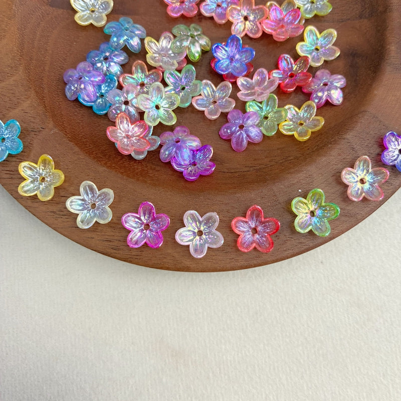 Glow-in-the-Dark Flower Beads