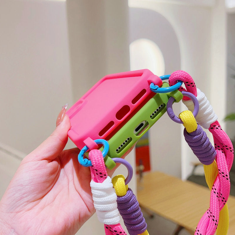 Liquid Silicone Case with Lanyard
