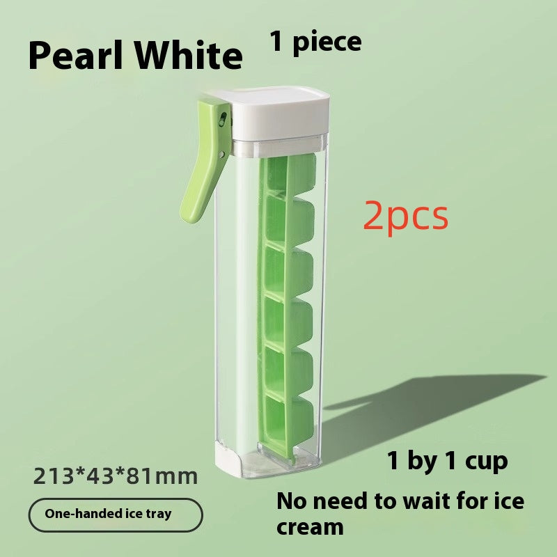 Press-Release Ice Tray with Bin