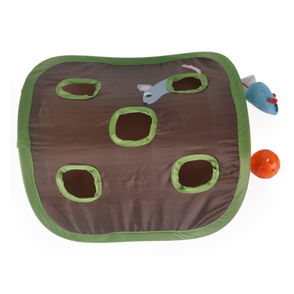 9-Hole Cat Hide & Seek Mat
