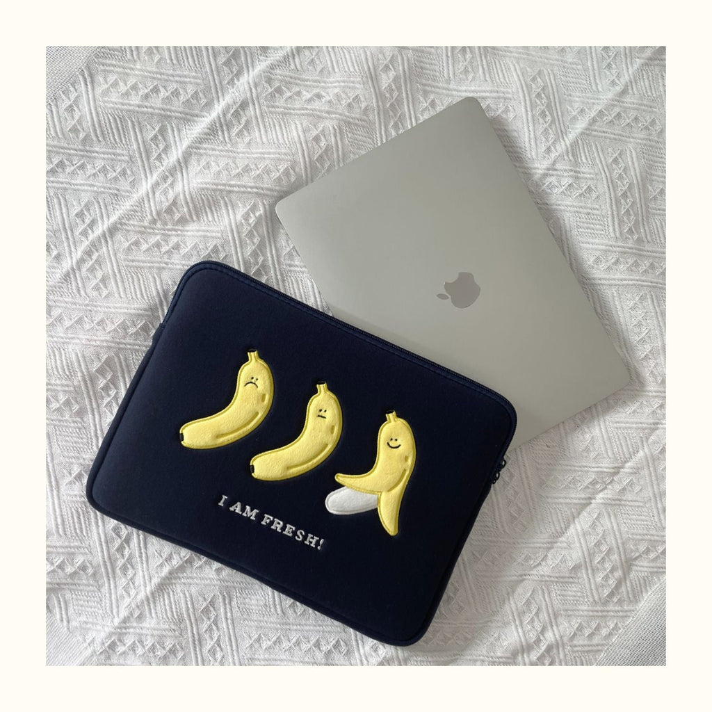Cute Embroidered Laptop Sleeve