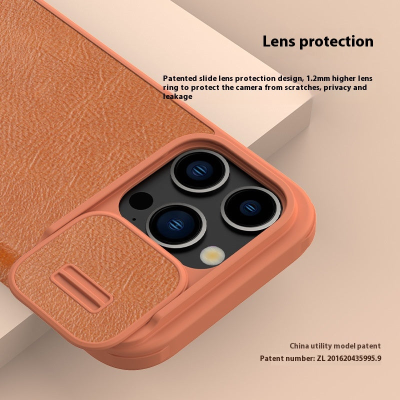 Faux Leather iPhone 15 Case