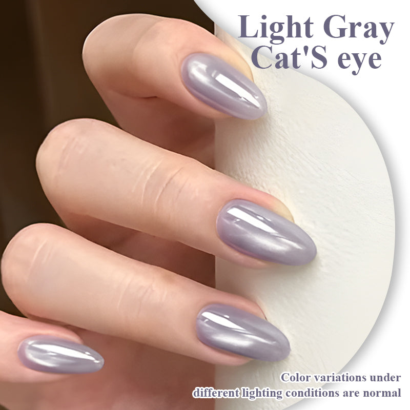 Magnetic Cat-Eye Gel Polish – Milky Nude (10 ml)