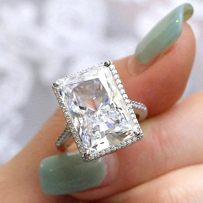 Emerald-Cut Statement Ring