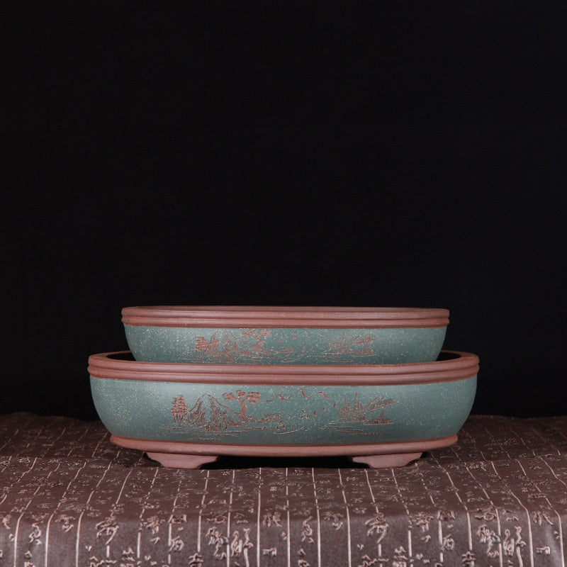 Rockery Clay Planter