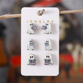 Halloween Wooden Earring Set