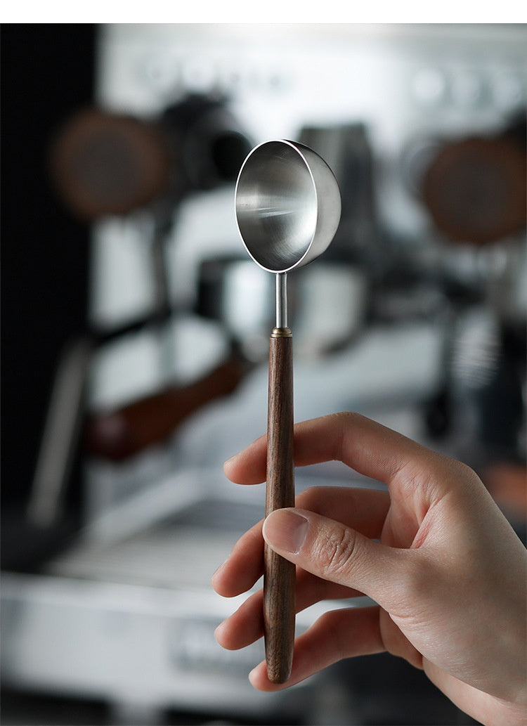 Walnut Handle Coffee Scoop