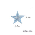 Embroidered Star Patches