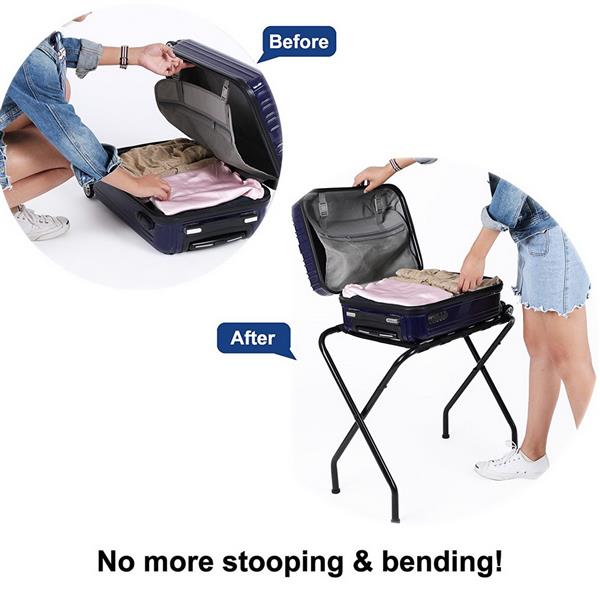 Folding Metal Luggage Rack
