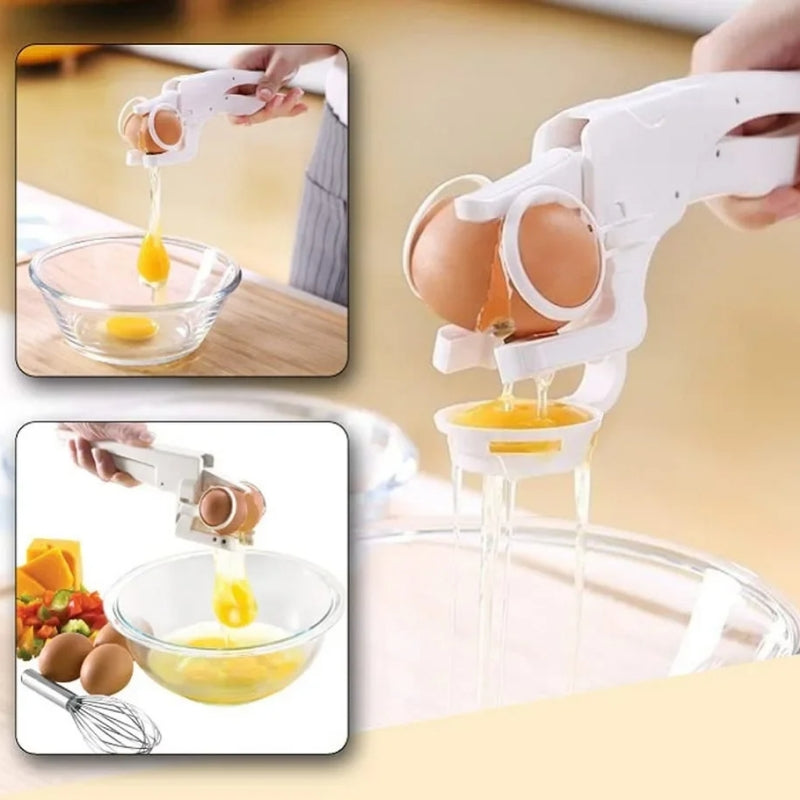 Handheld Egg Cracker & Separator