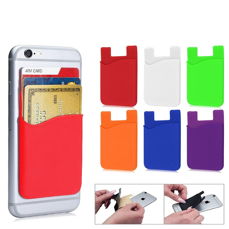 Stick-On Phone Card Holder