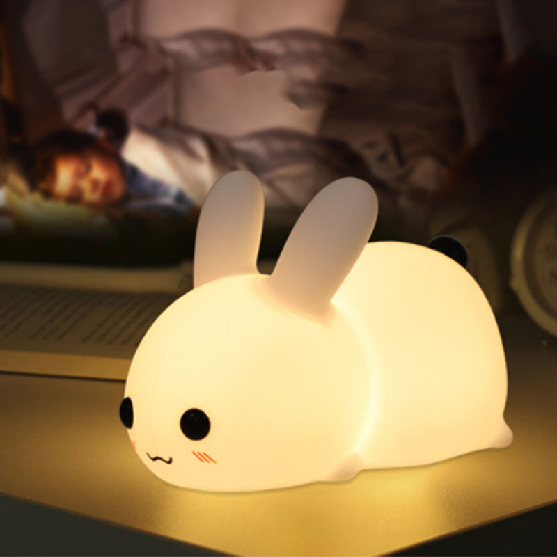 Squishy Bunny Silicone Night Light