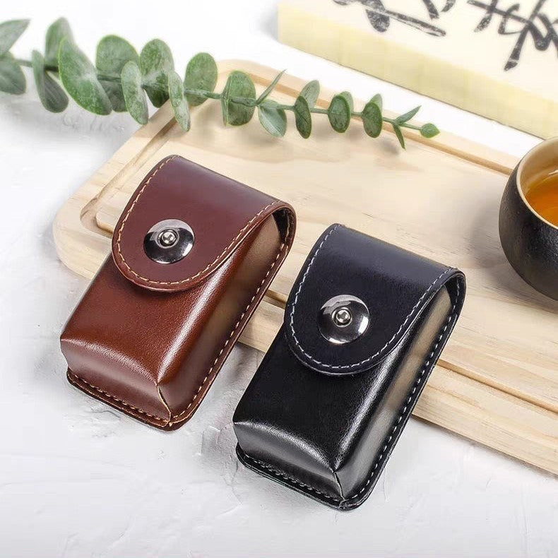 Leather Magnetic Glasses Case