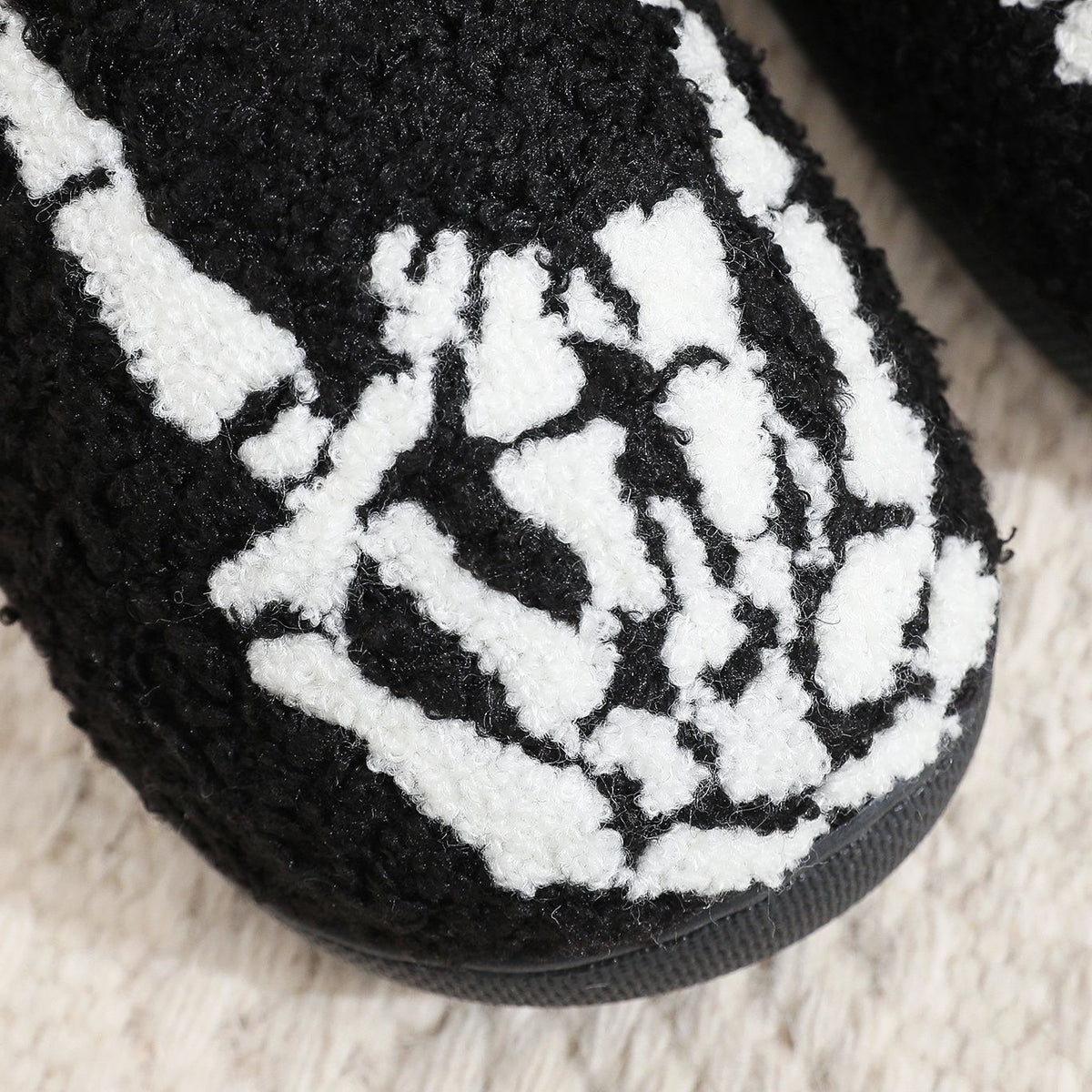 Rock-On Skeleton Hand Slippers