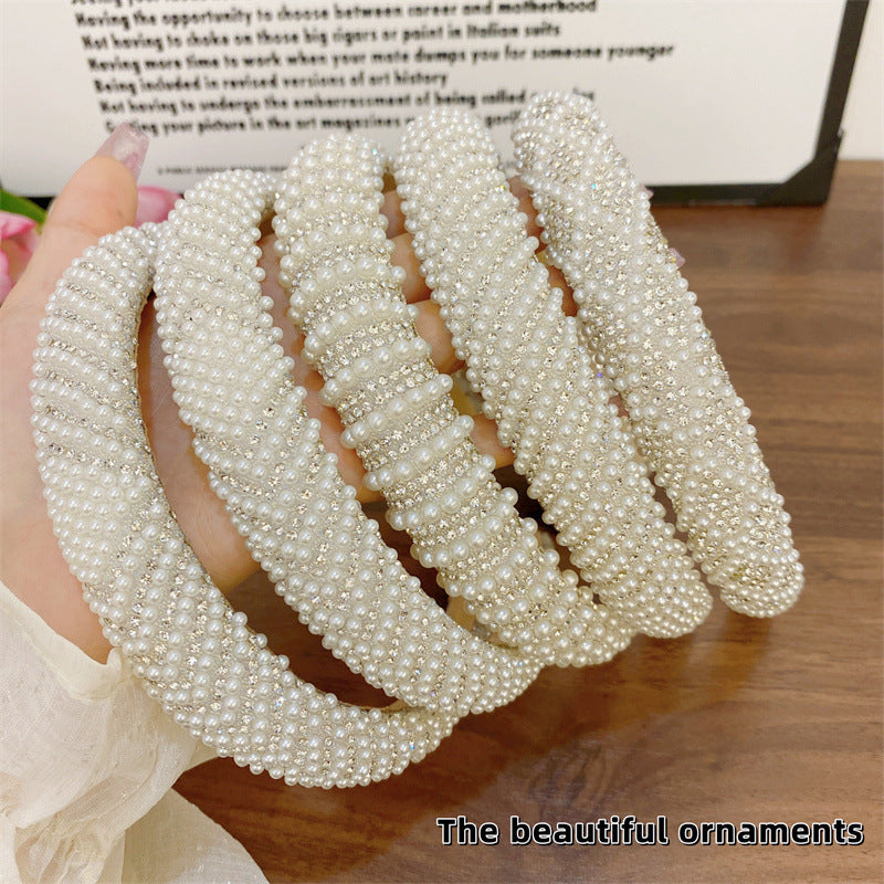 Faux Pearl Headband
