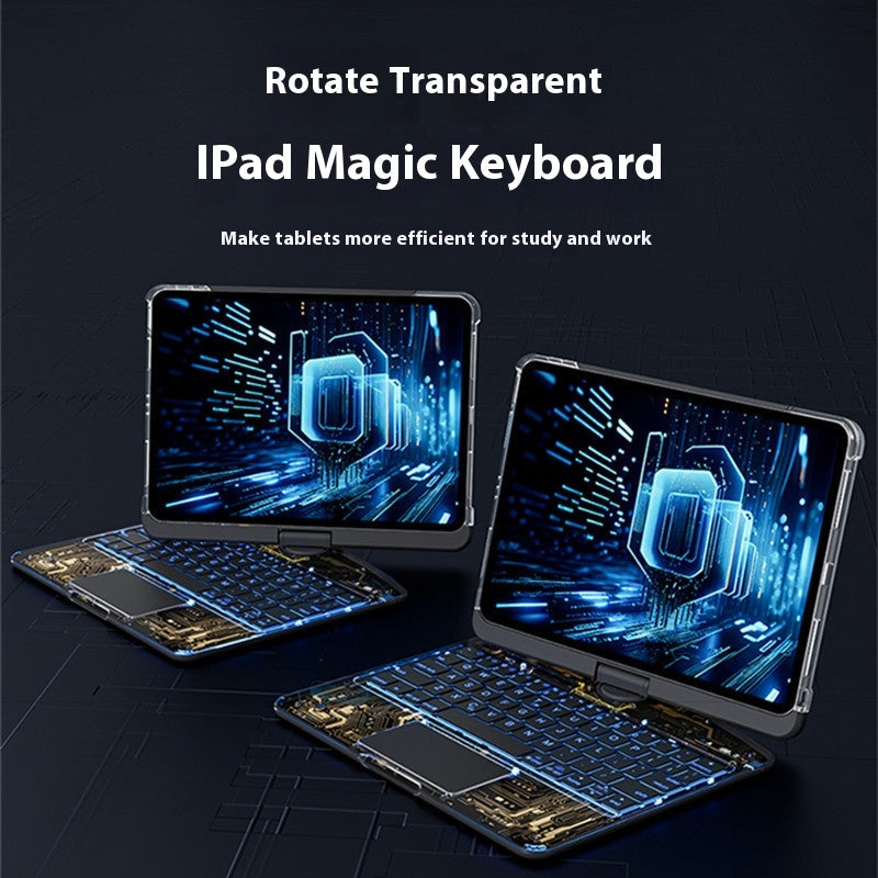 360° Keyboard Case with Trackpad for iPad