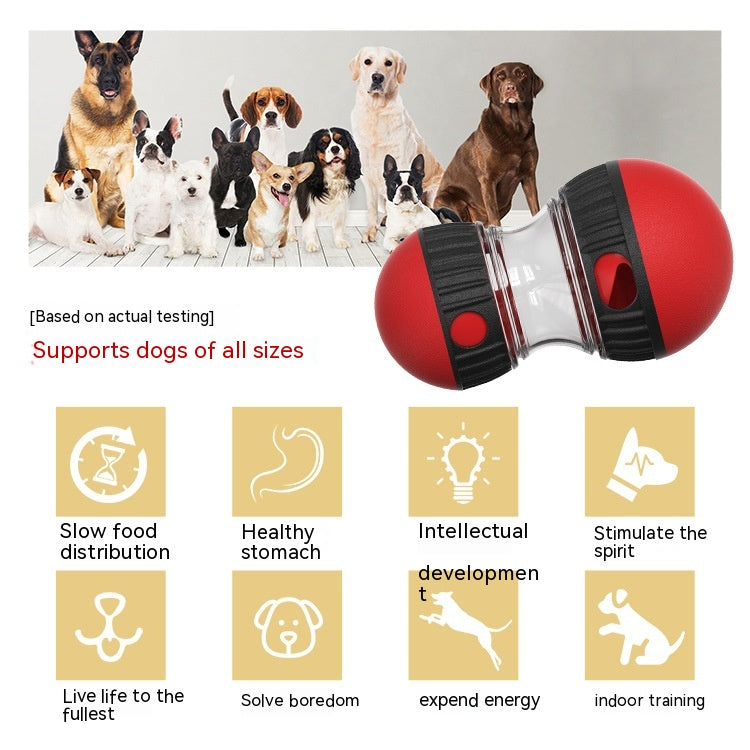 Treat-Dispensing Tumbler Dog Toy