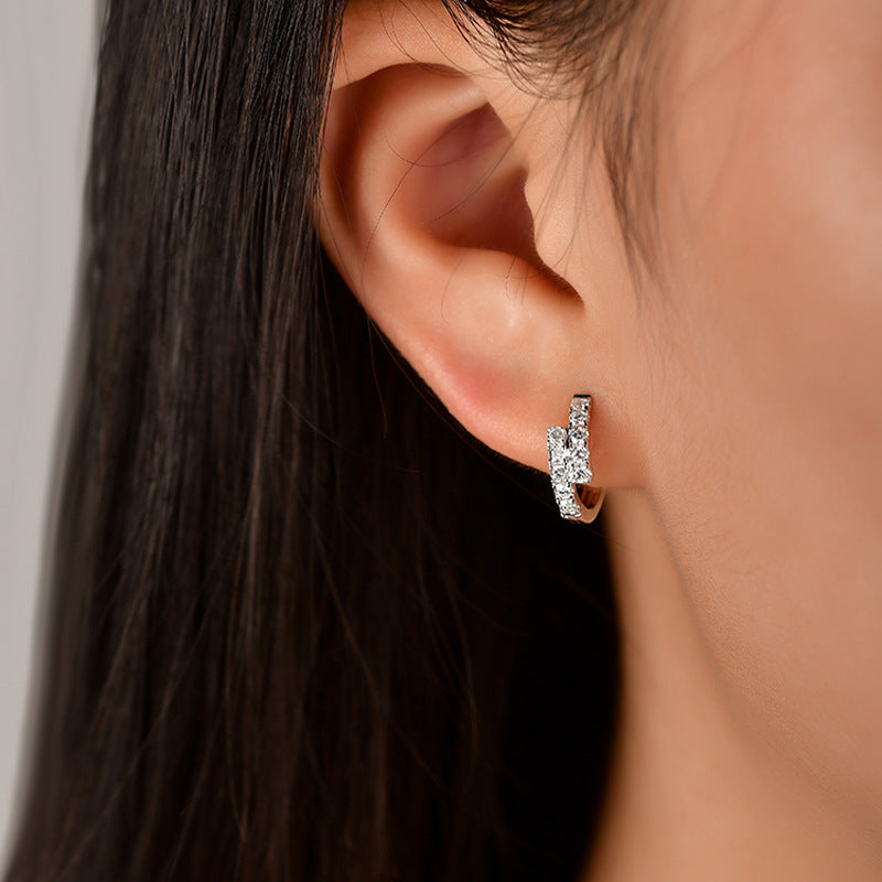 Rhinestone Ear Cuff Clips