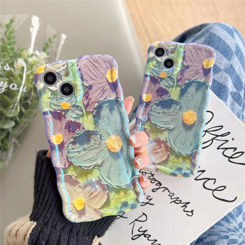 Oil-Painting Floral iPhone Case