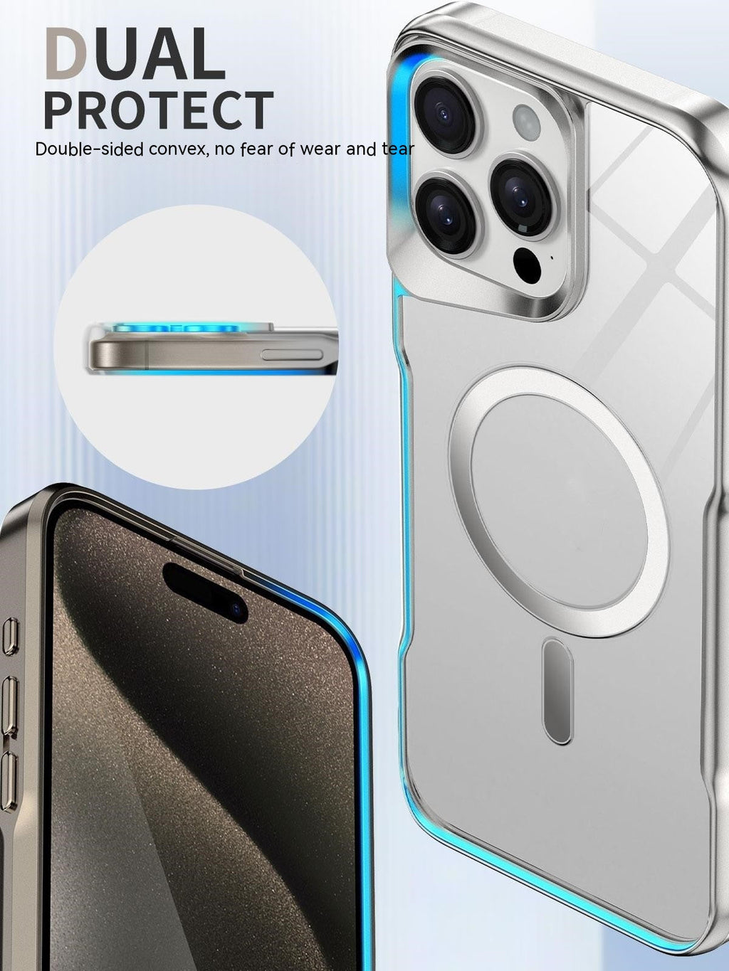 Mirror Chrome Magnetic iPhone Case