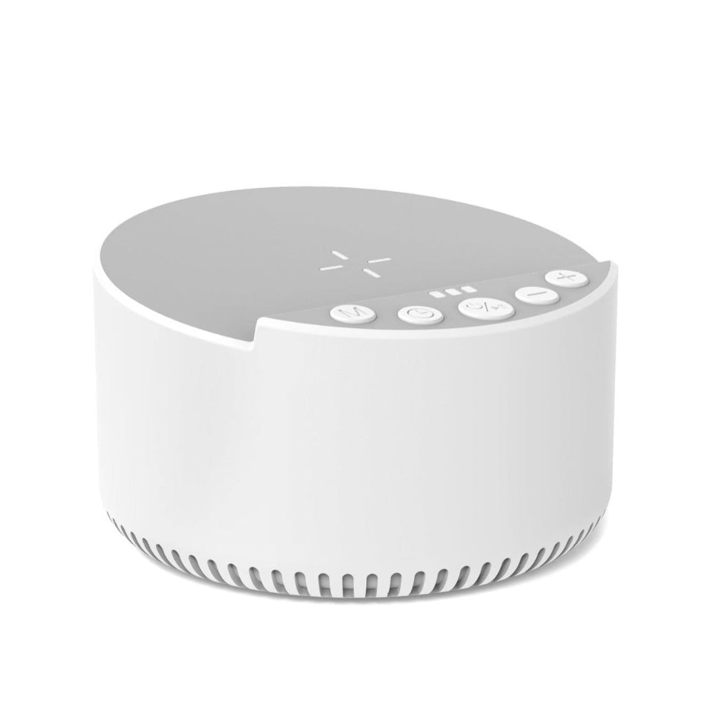 White Noise Speaker with Wireless Charger