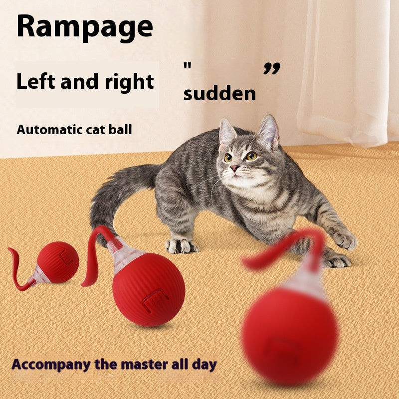 Automatic Rolling Cat Ball