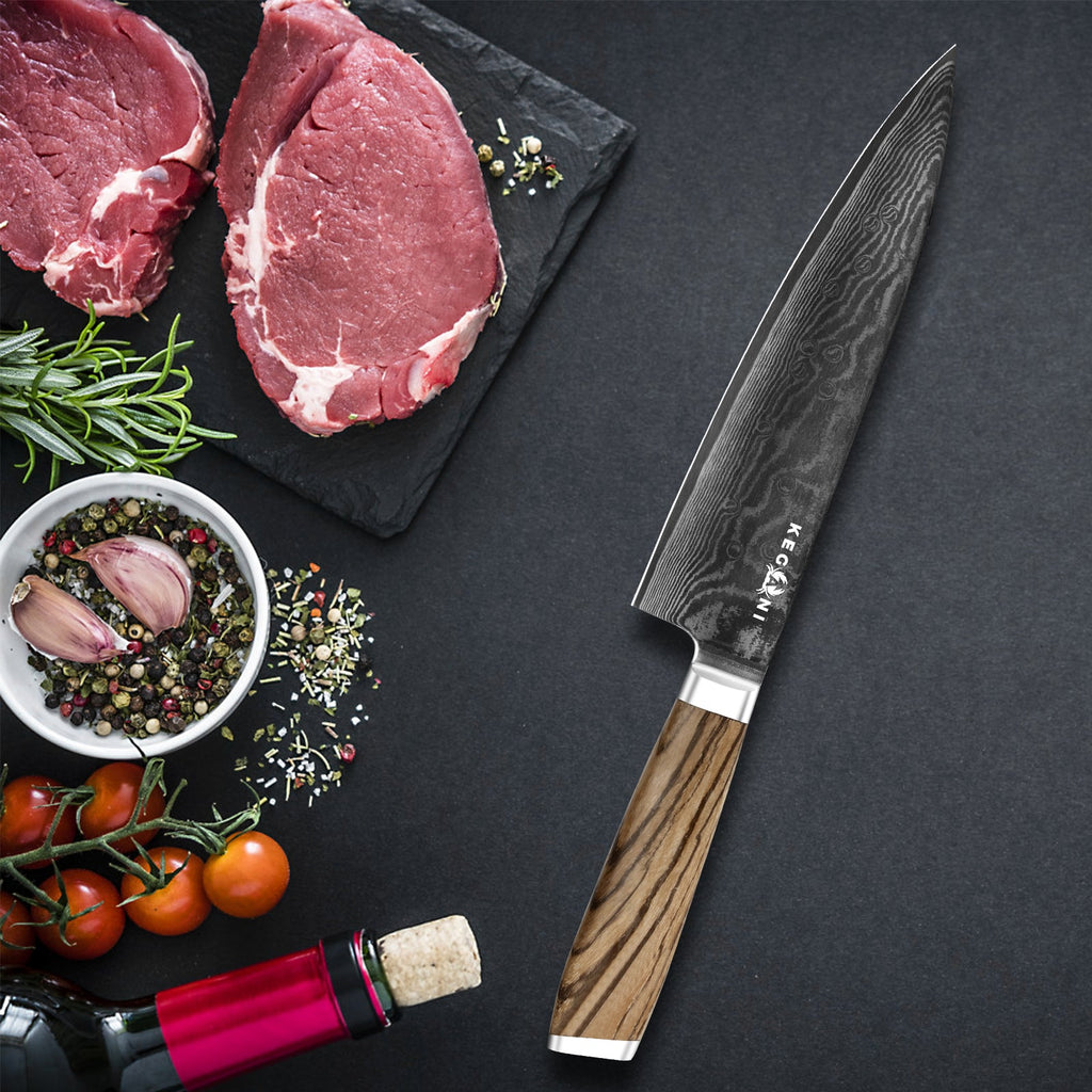 8-Inch Damascus Steel Chef's Knife