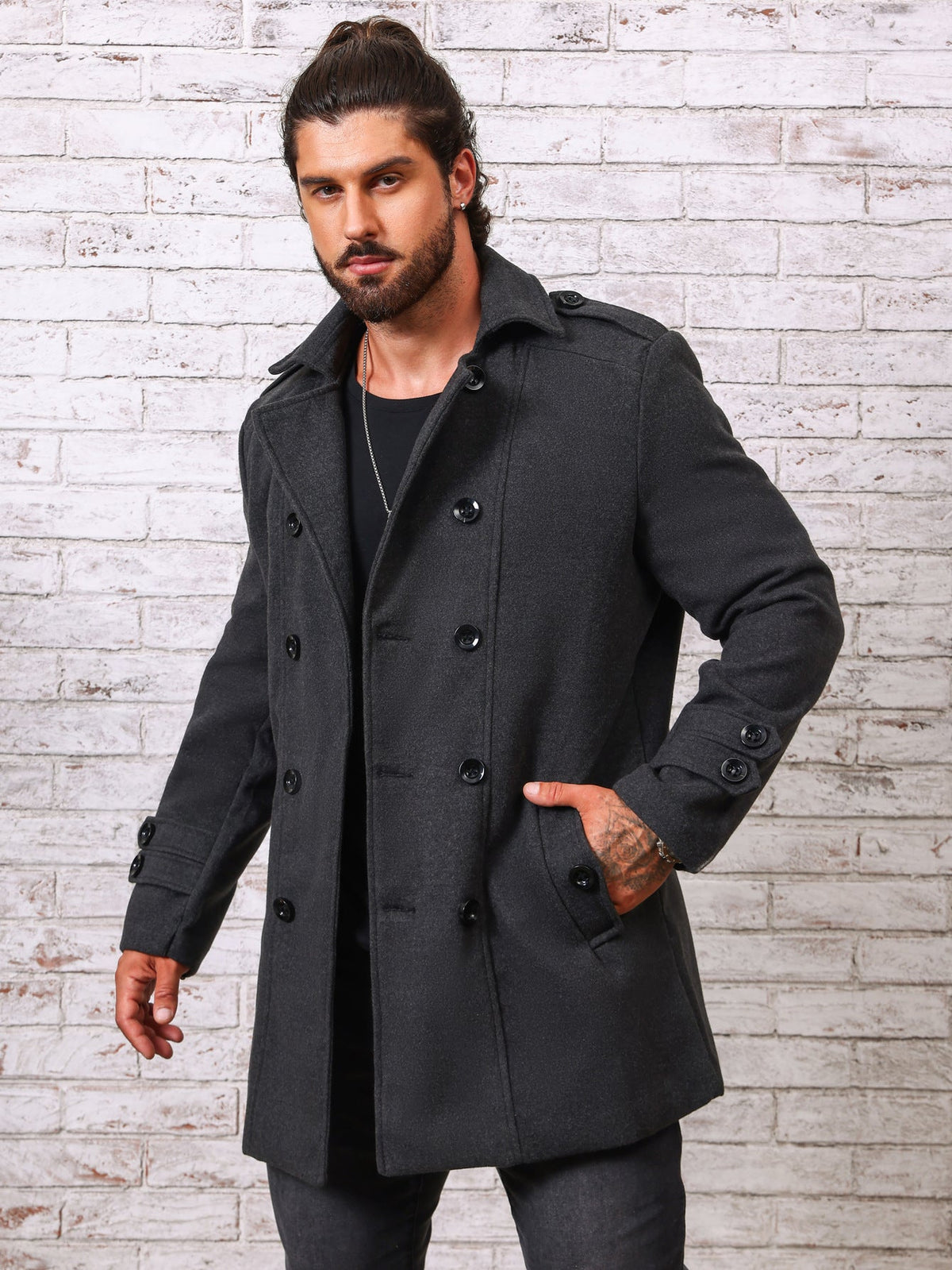 Men's Woolen Jacket