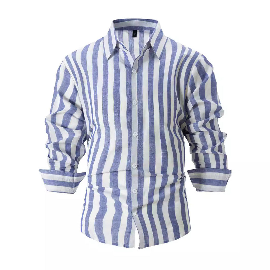 Men's Striped Casual Shirt