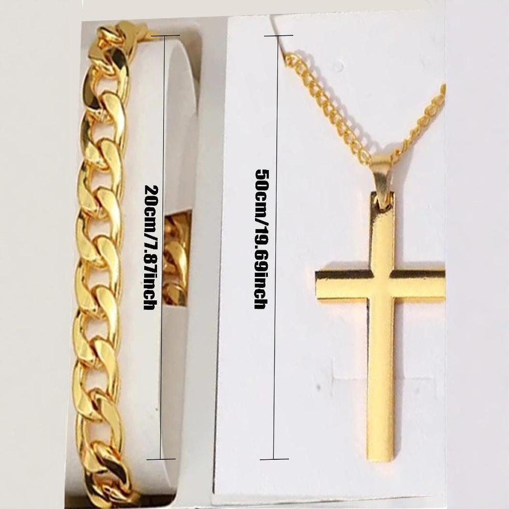 Men's Watch & Bracelet Gift Set