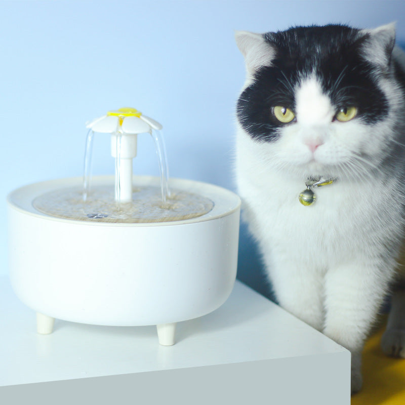 Flower Pet Water Fountain