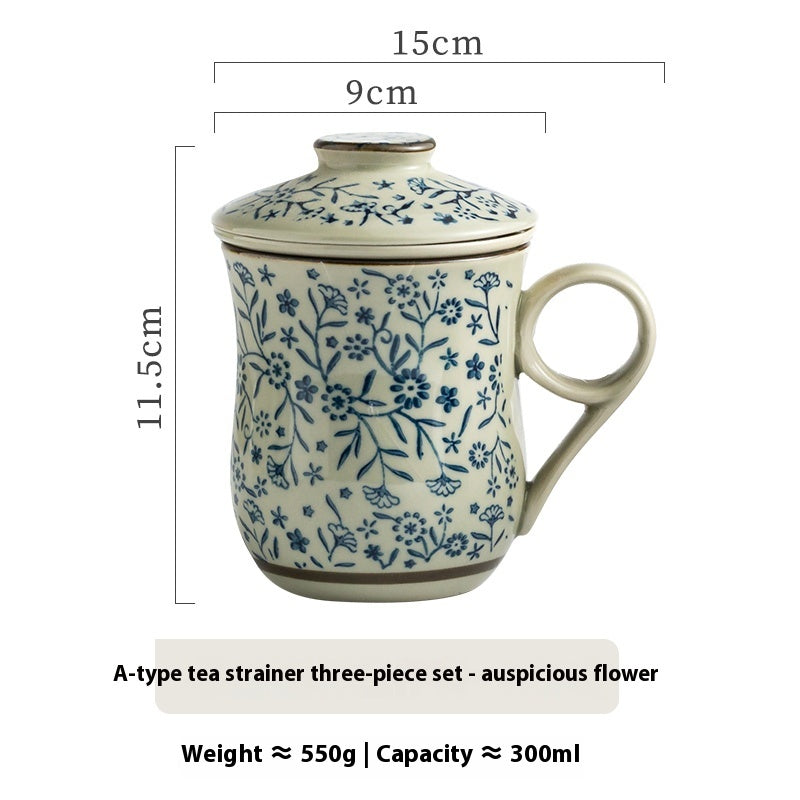 Handmade Ceramic Infuser Mug