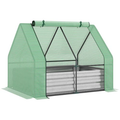 Raised Garden Bed with Greenhouse Cover