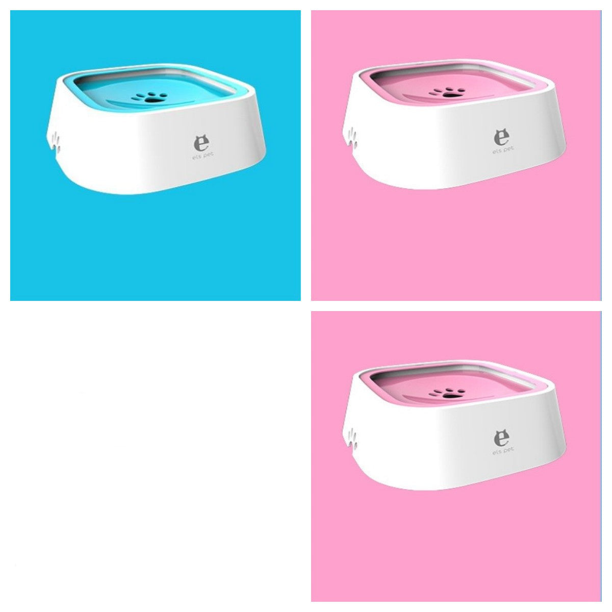 Anti-Splash Floating Pet Water Bowl (1.5 L)