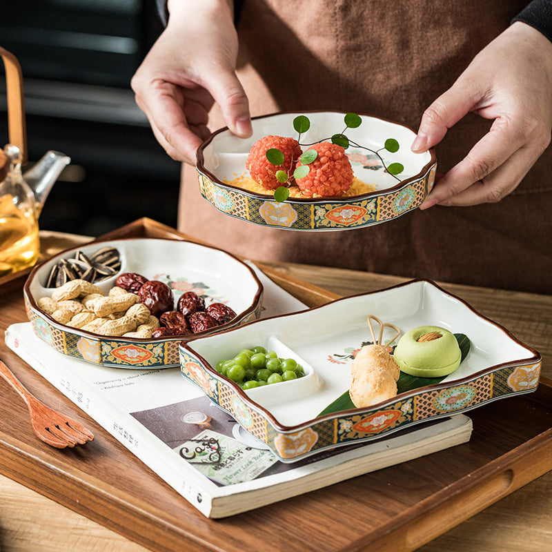 Ceramic Sushi & Dumpling Plate