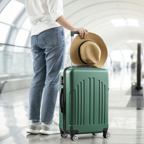Retro Stripe 4-in-1 Luggage Set