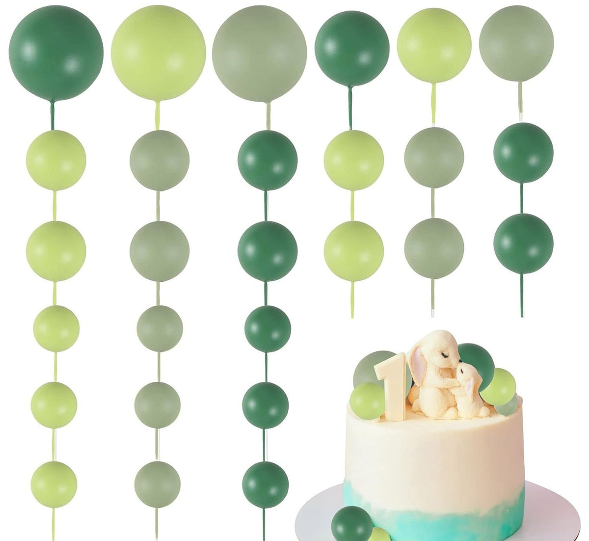 Foam Ball Cake Toppers (32)
