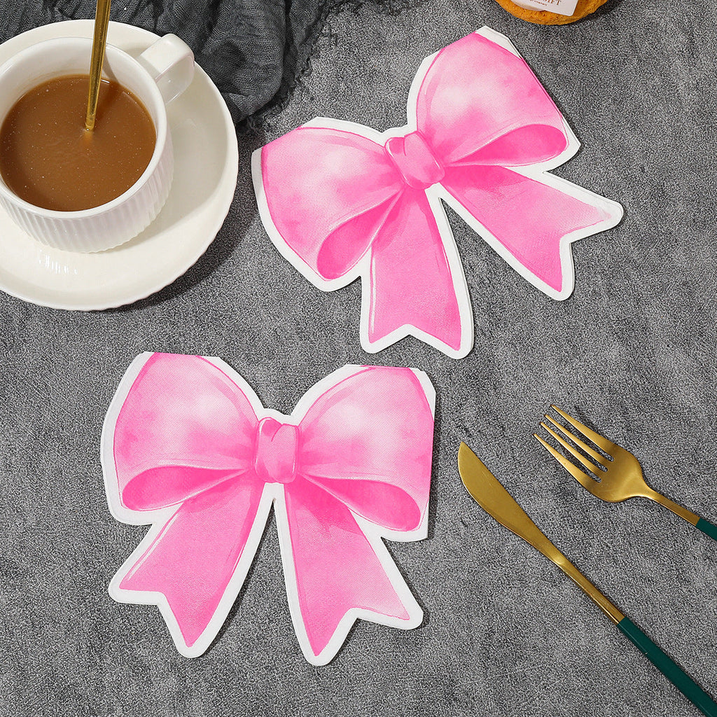 Bow-Shaped Party Napkins