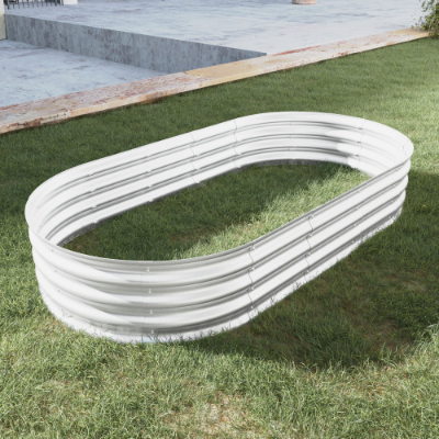 Galvanized Raised Garden Beds (2 pcs)