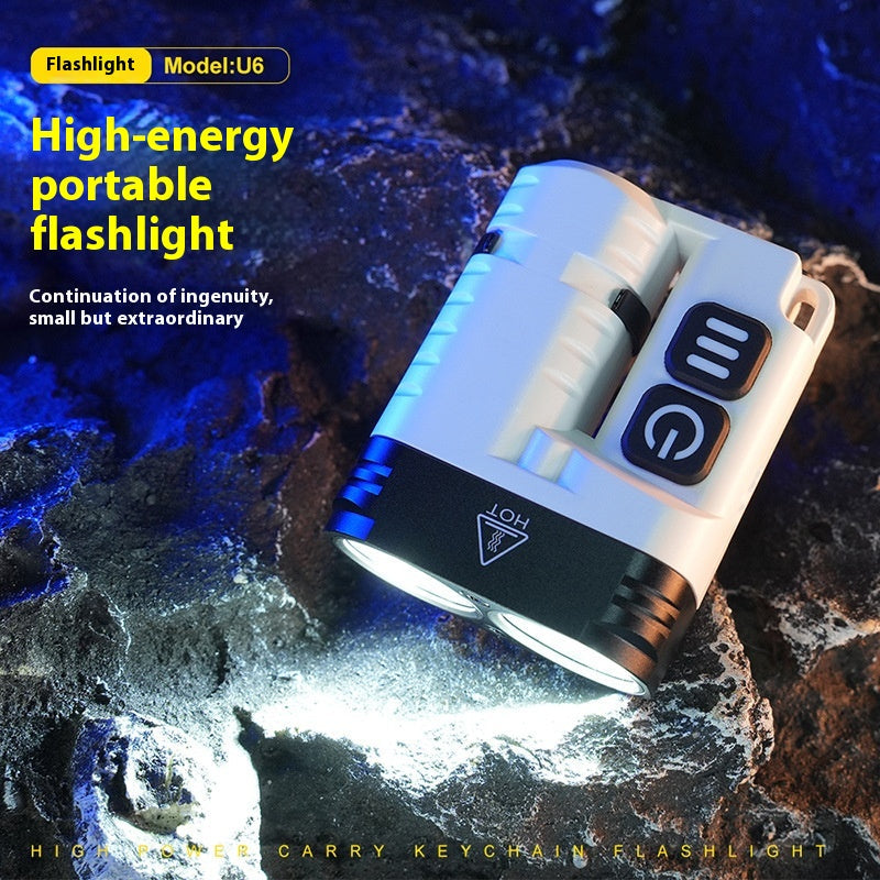 Magnetic 1600-Lumen Flashlight
