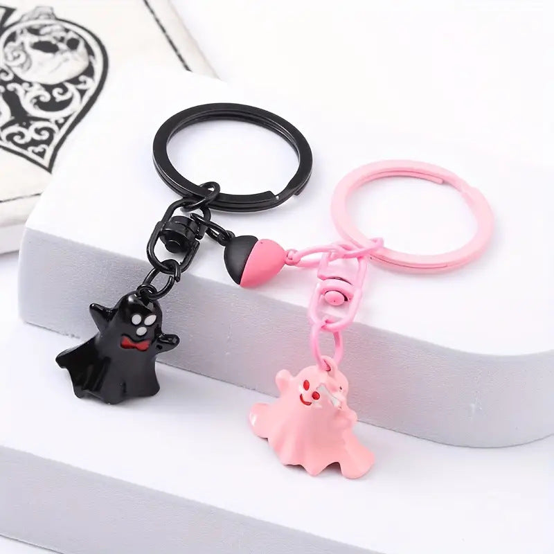 Magnetic Ghost Couple Keychains