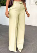 Women's High-Waist Wide-Leg Trousers