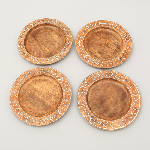 Handcrafted Wood Charger Plate