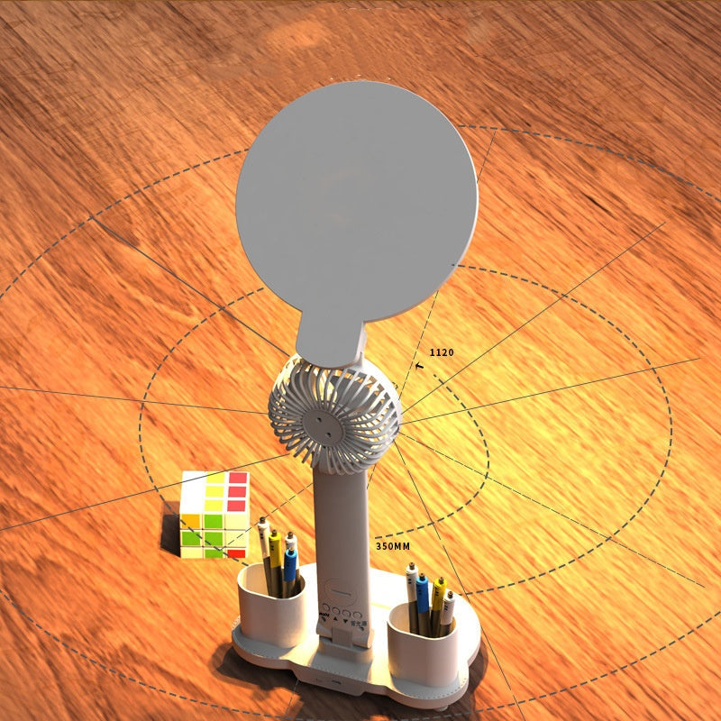 Rechargeable Desk Lamp with Clock