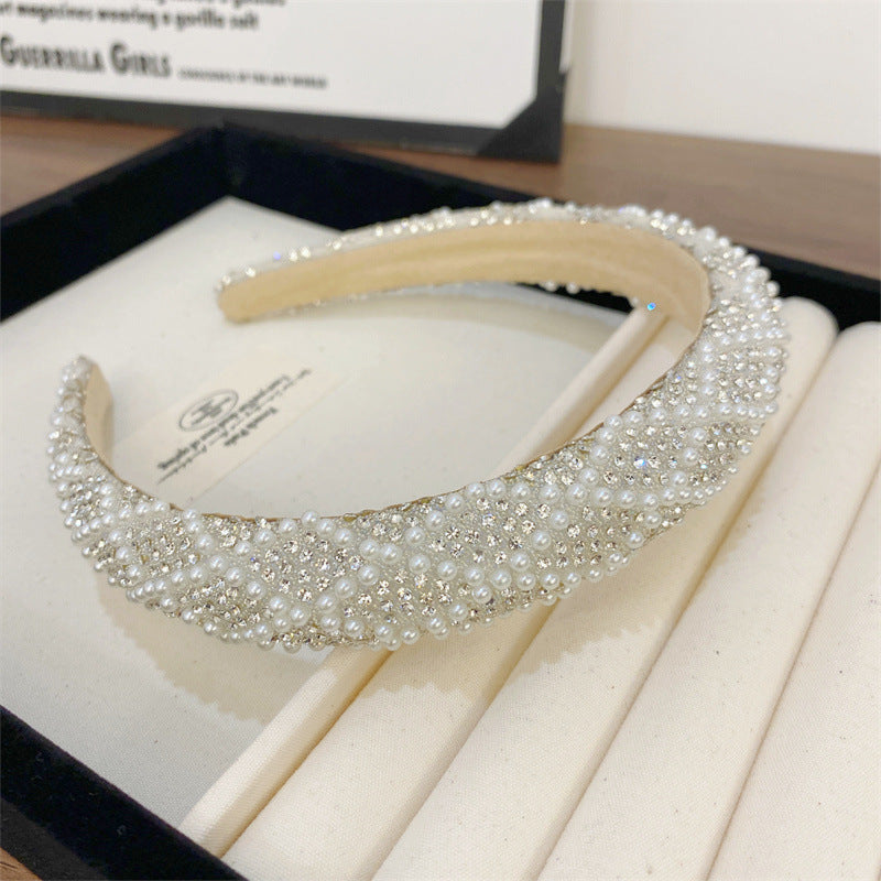 Faux Pearl Headband