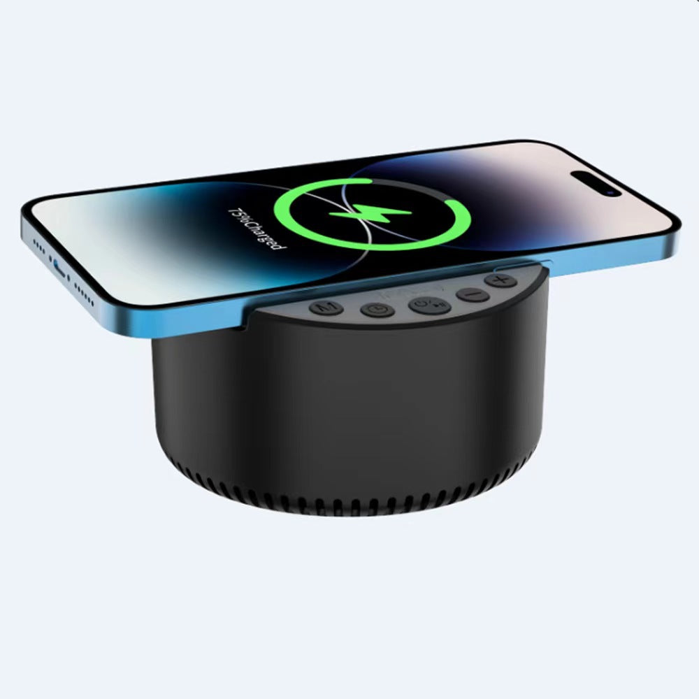 White Noise Speaker with Wireless Charger